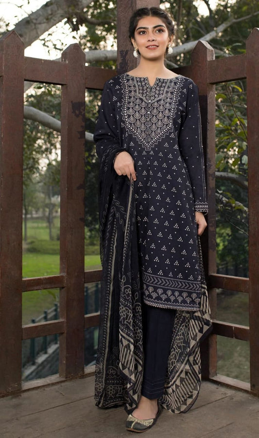 ZEEN Printed Lawn 3pc (Unstitched)