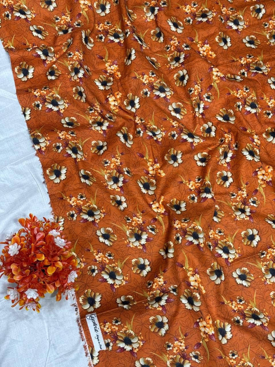 Kayseria printed khaddar 2pc (unstitched)