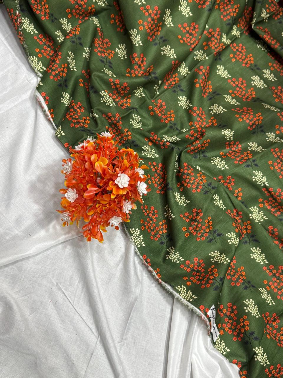 Kayseria printed khaddar 2pc (unstitched)