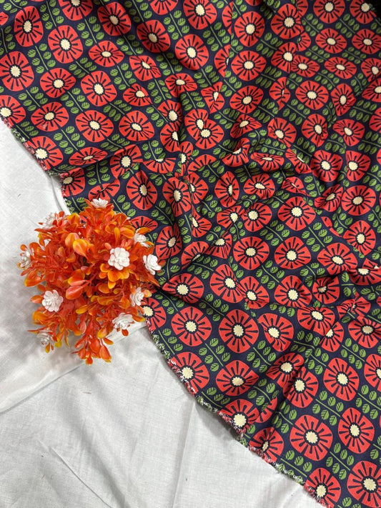 Kayseria printed khaddar 2pc (unstitched)