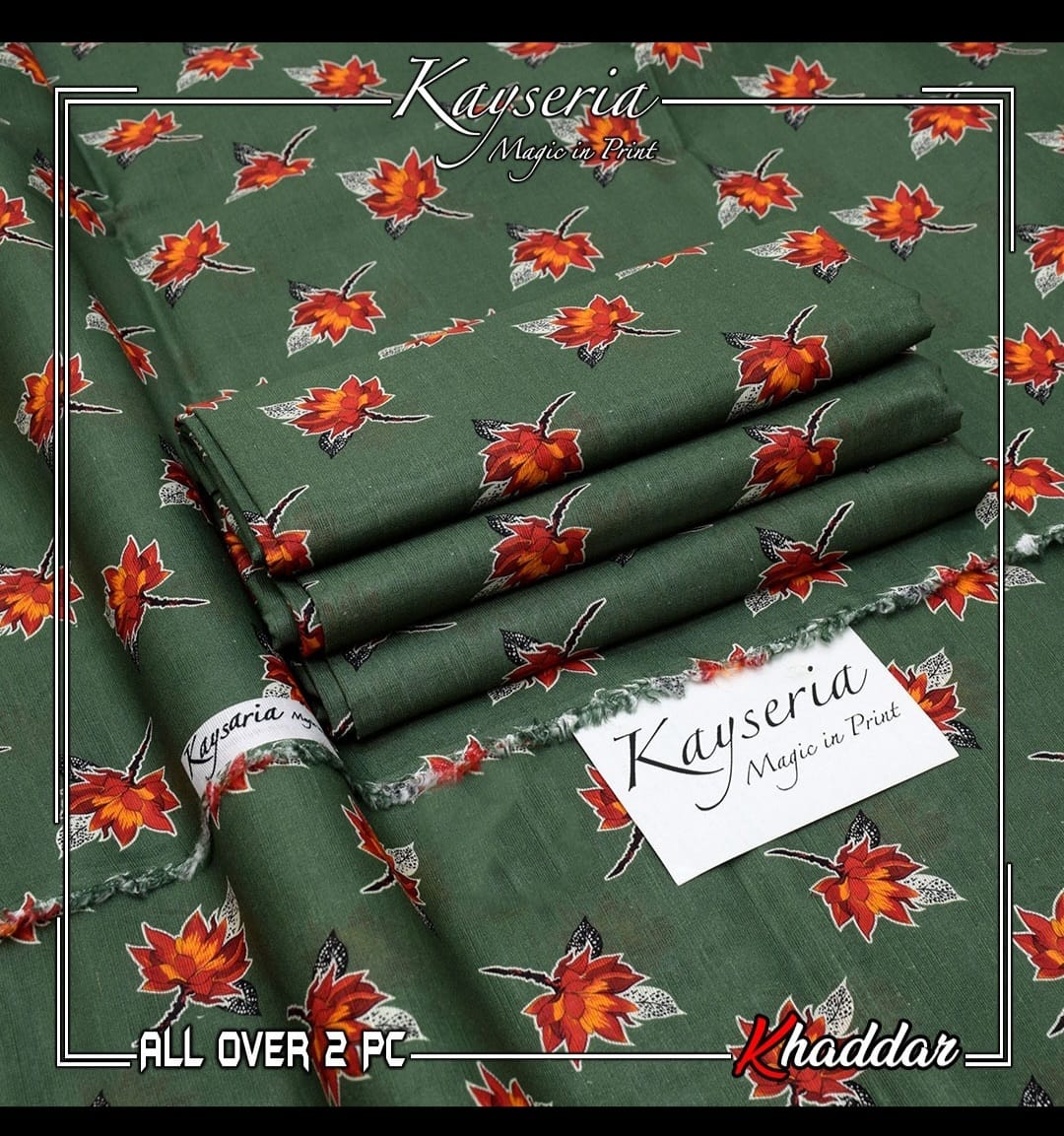 Kayseria printed khaddar 2pc (unstitched)