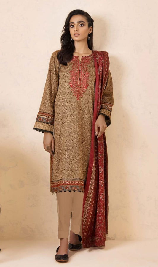 ZEEN Printed Lawn 3pc (Unstitched)